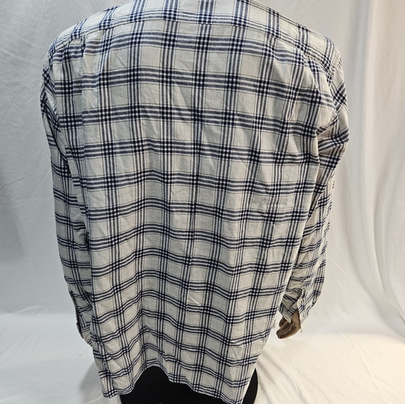 Bonobos Plaid Mens Light Weight Flannel LS Button Down Slim Fit XXL Shirt NWT - Picture 8 of 8